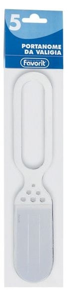 Portanome per valigie Favorit CF. 5 pezzi