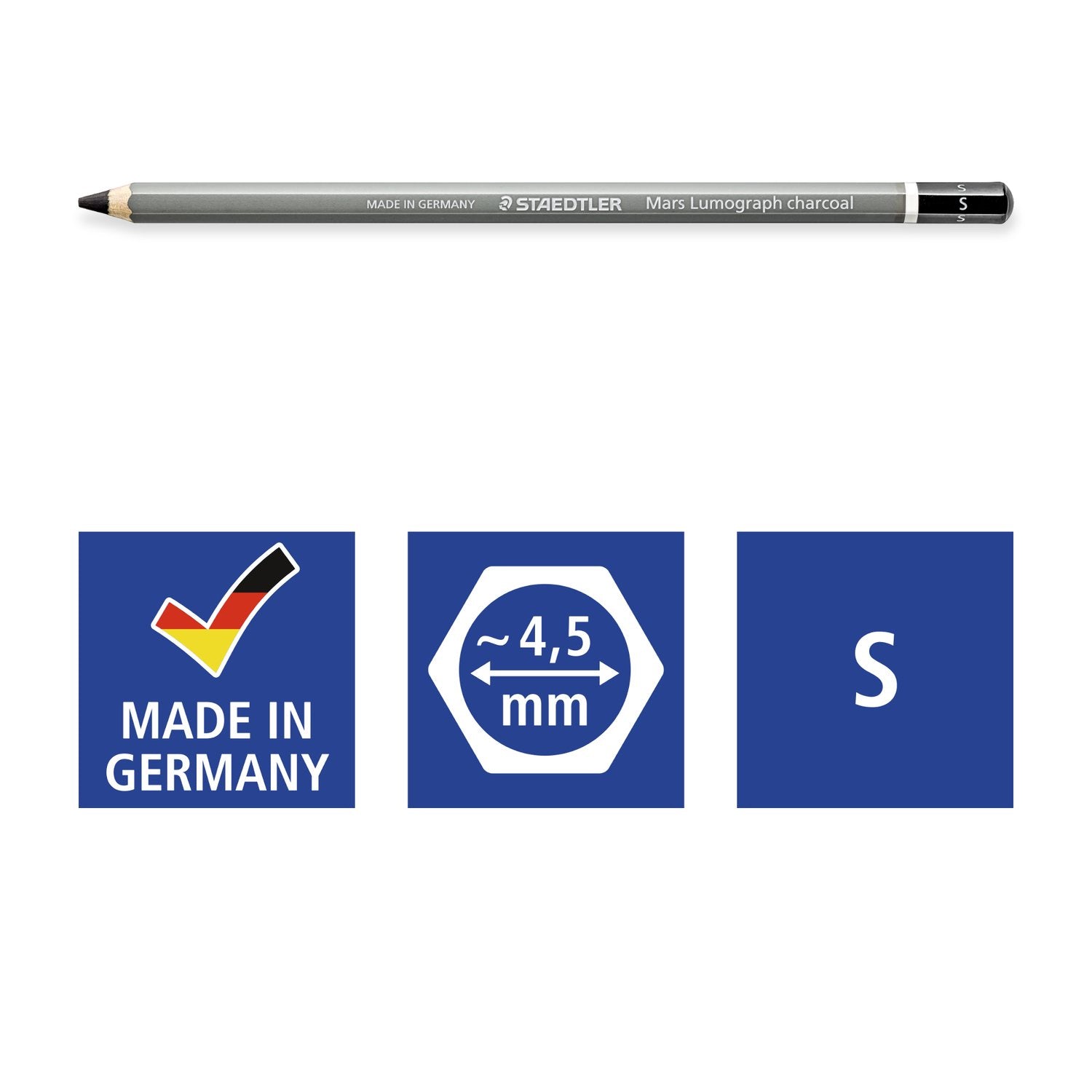 STAEDTLER MATITA CARBONE MARS LUMOGRAPH TRATTO SOFT (S)
