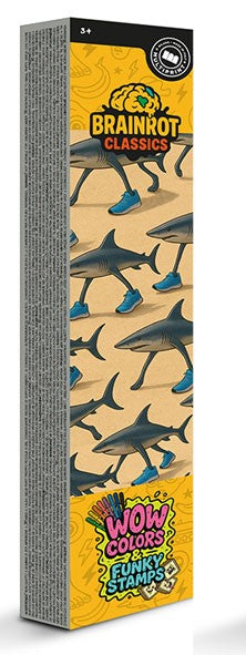 BRAINROT Classics Colors & Funky Stamps - Tralalero