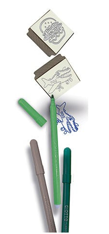 BRAINROT Classics Colors & Funky Stamps Bombardiro Crocodilo