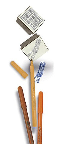 BRAINROT Classics Colors & Funky Stamps - Tung Tung Sahur