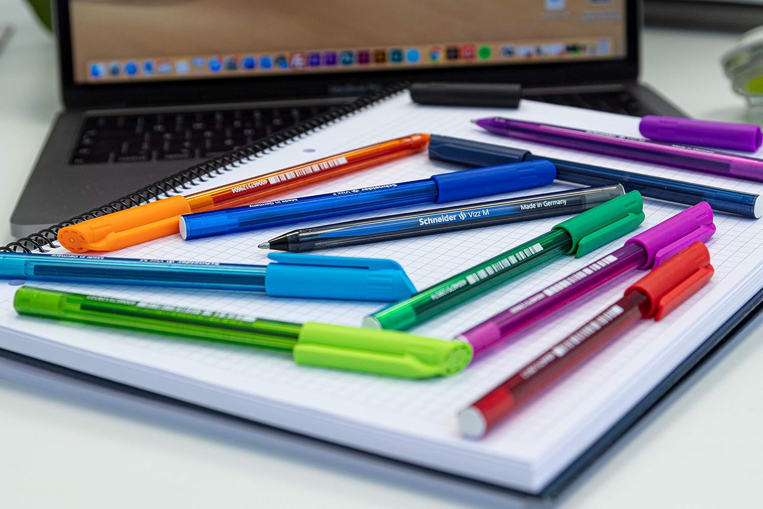 CF 10 PZ ASTUCCIO SCHNEIDER VIZZ BALLPOINT PEN COL.ASS