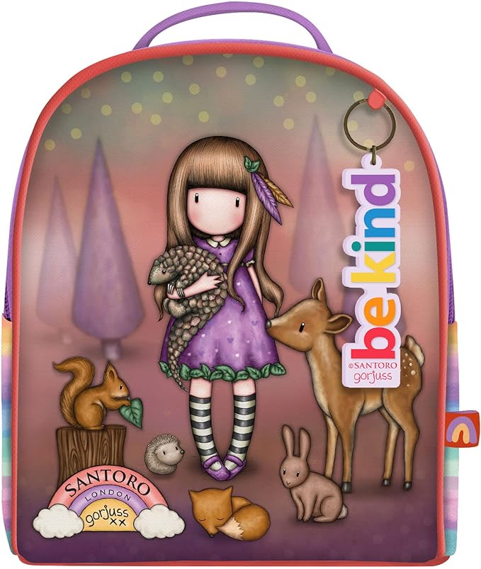 MINI ZAINO SANTORO GORJUSS BE KIND TO ALL CREATURES