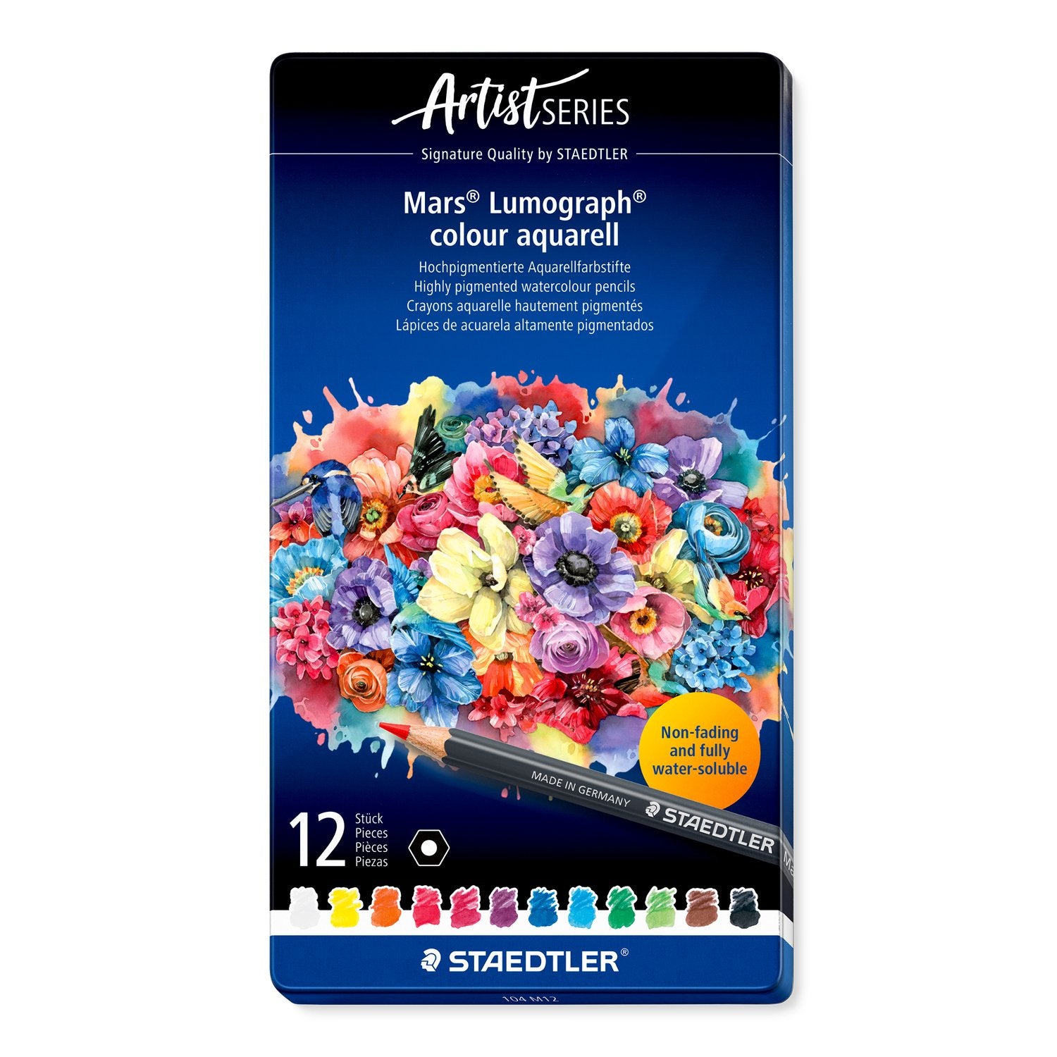 Mars® Lumograph® colour aquarell - 12 colori