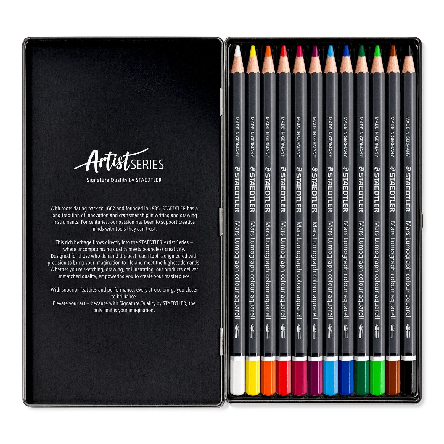 Mars® Lumograph® colour aquarell - 12 colori