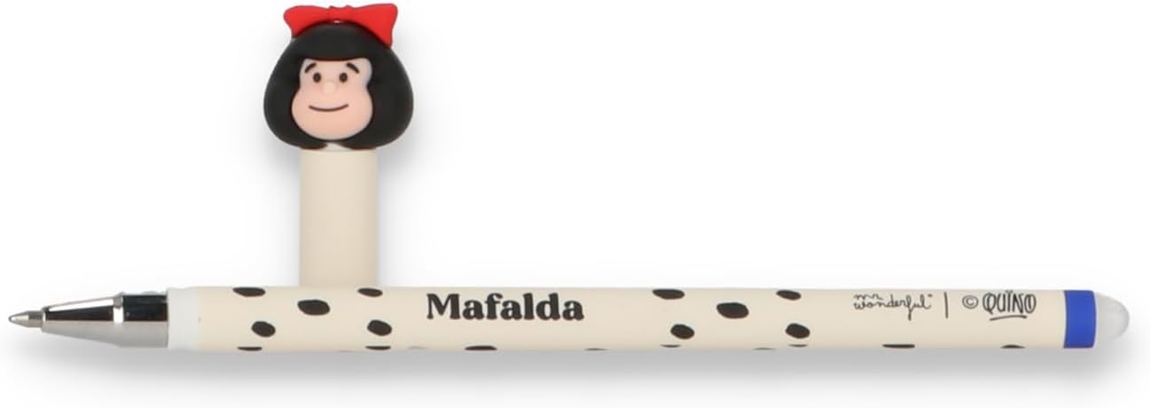 Penna cancellabile Bo-Bo - Mafalda - Inchiostro Blu