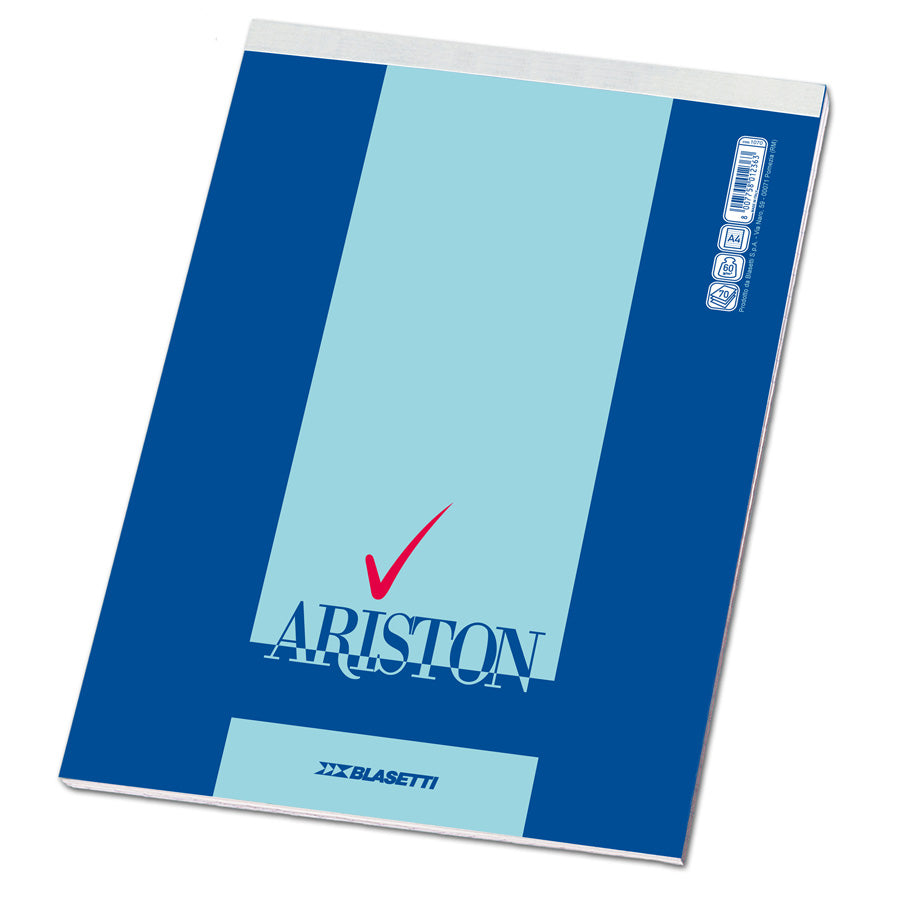 CF 10 PZ ARISTON BLOCCO NOTE A4 70 FOGLI 1 RIGO