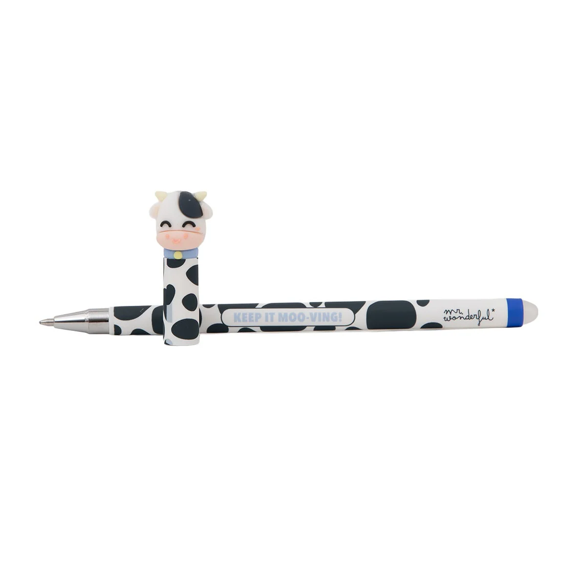 Penna cancellabile Bo-Bo Mucca – Keep it moo-ving!