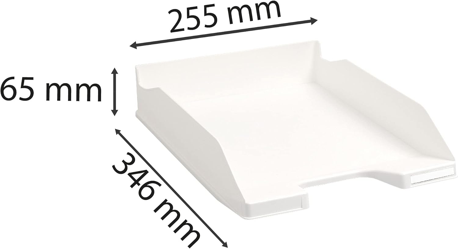 Midi-Combo Set di 6 Vaschette porta corrispondenza bianco