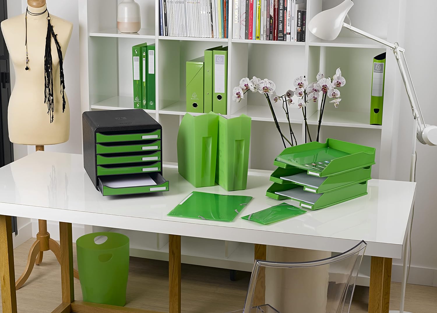 VASCHETTA PORTACORRISPONDENZA COMBO MIDI IDERAMA VERDE MELA