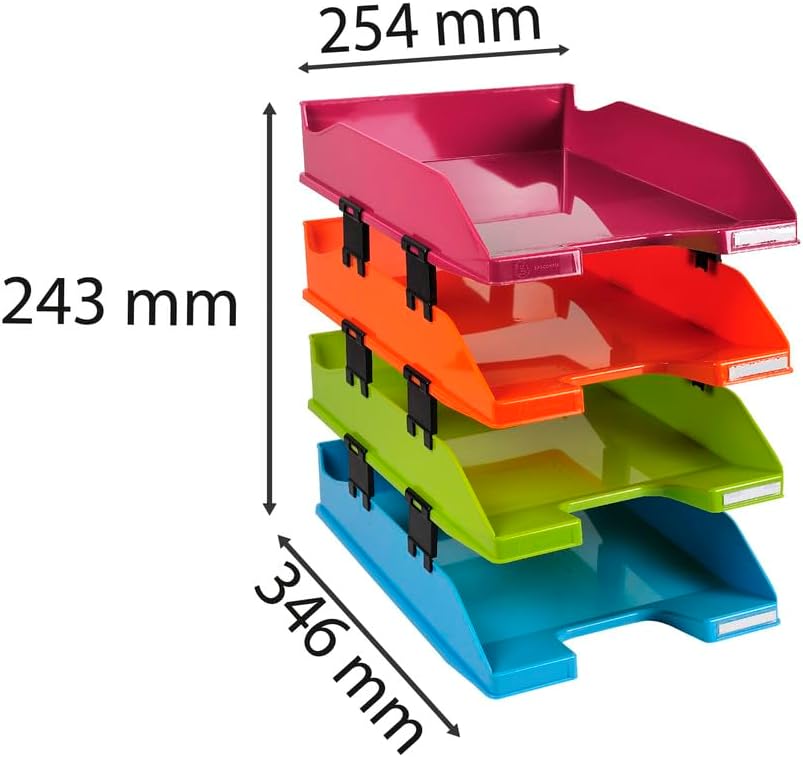 SET 4 VASCHETTE PORTACORRISPONDENZA COMBO MIDI IDERAMA
