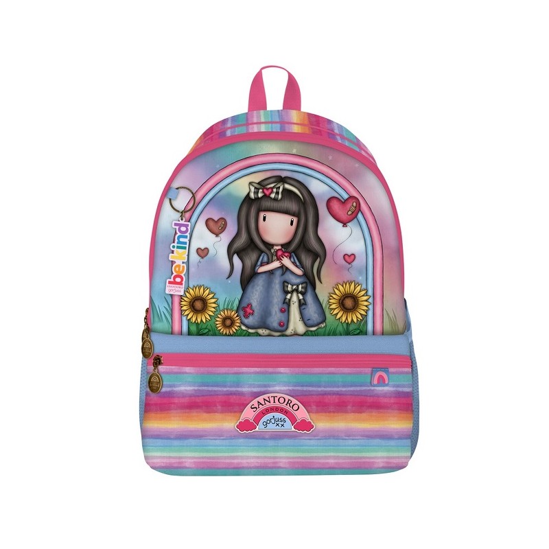 SANTORO ZAINO 3 CERNIERE BE KIND TO YOURSELF GORJUSS