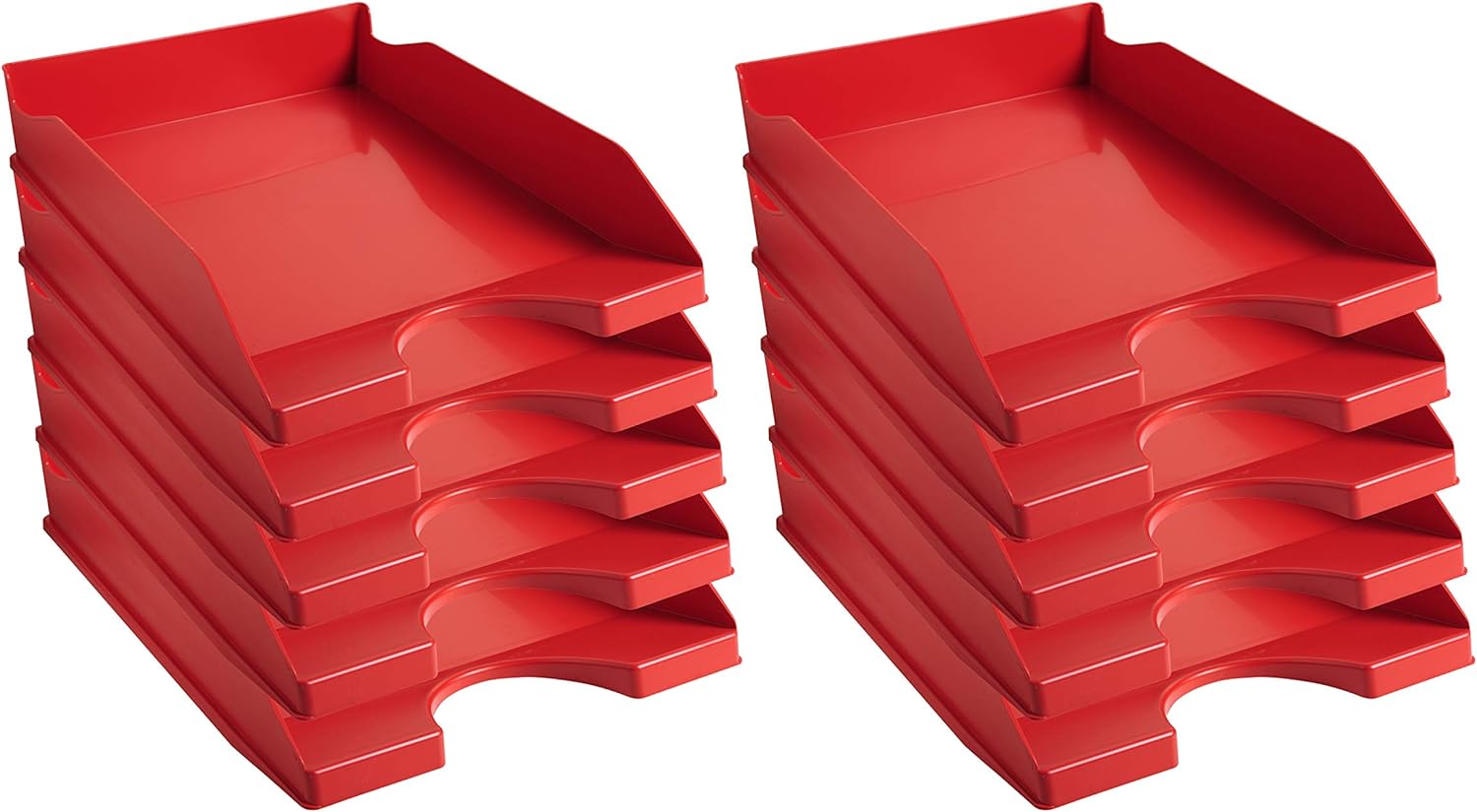 VASCHETTA PORTACORRISPONDENZA ECOTRAY OFFICE - ROSSO