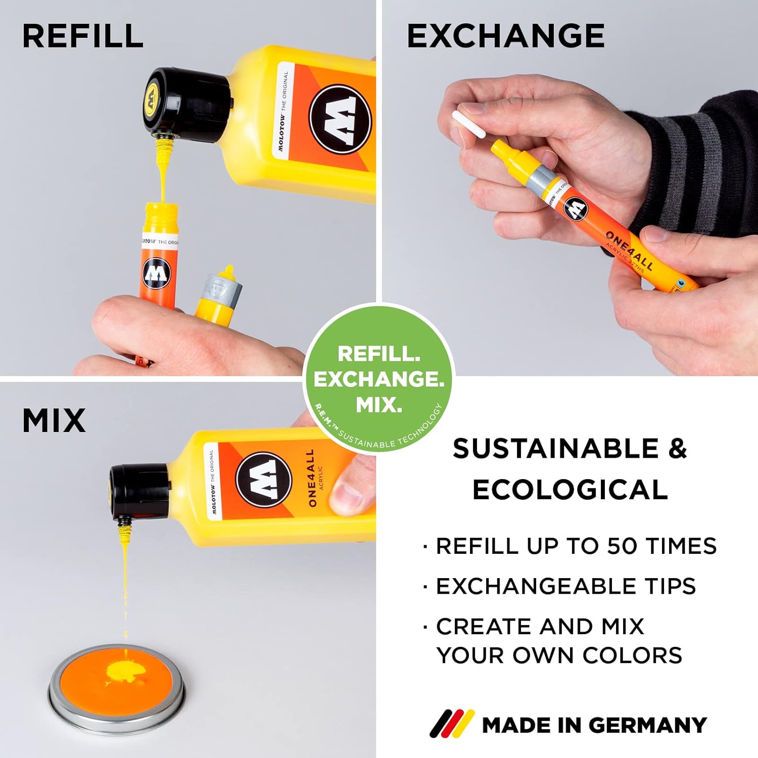 Marcatore Molotow ONE 4 ALL 2MM N°200 Rosa Fluo