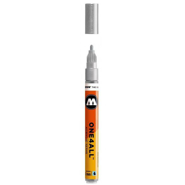 Marcatore Molotow ONE 4 ALL 2MM N°227 Argento Metallizzato