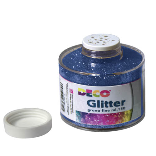GLITTER BARATTOLO 150 ML BLU