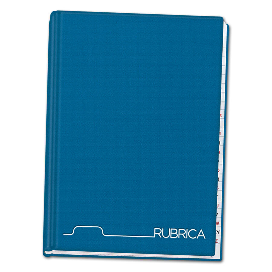 RUBRICA CARTONATA A5 96 FOGLI 1 RIGO