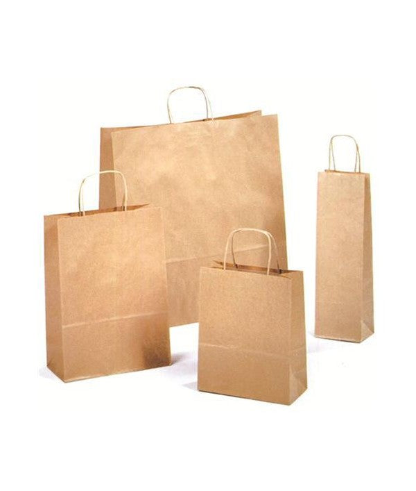 BORSETTA CARTA C/MANICI CM36*41 AVANA