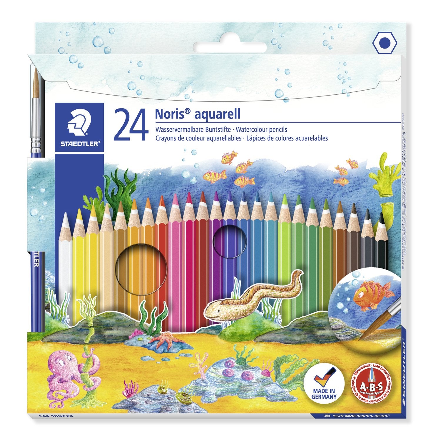 Pastelli Aquarell ABS 24 Colori
