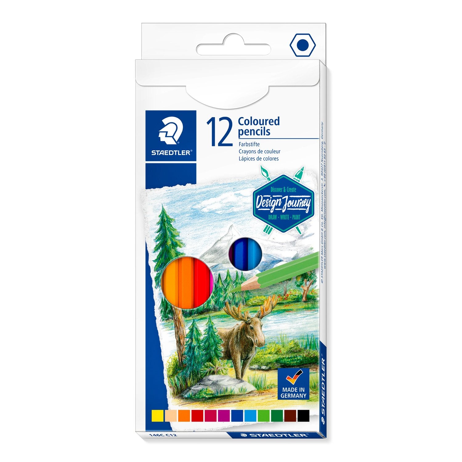 STAEDTLER Matita Colorata Confezione da 12 Pezzi