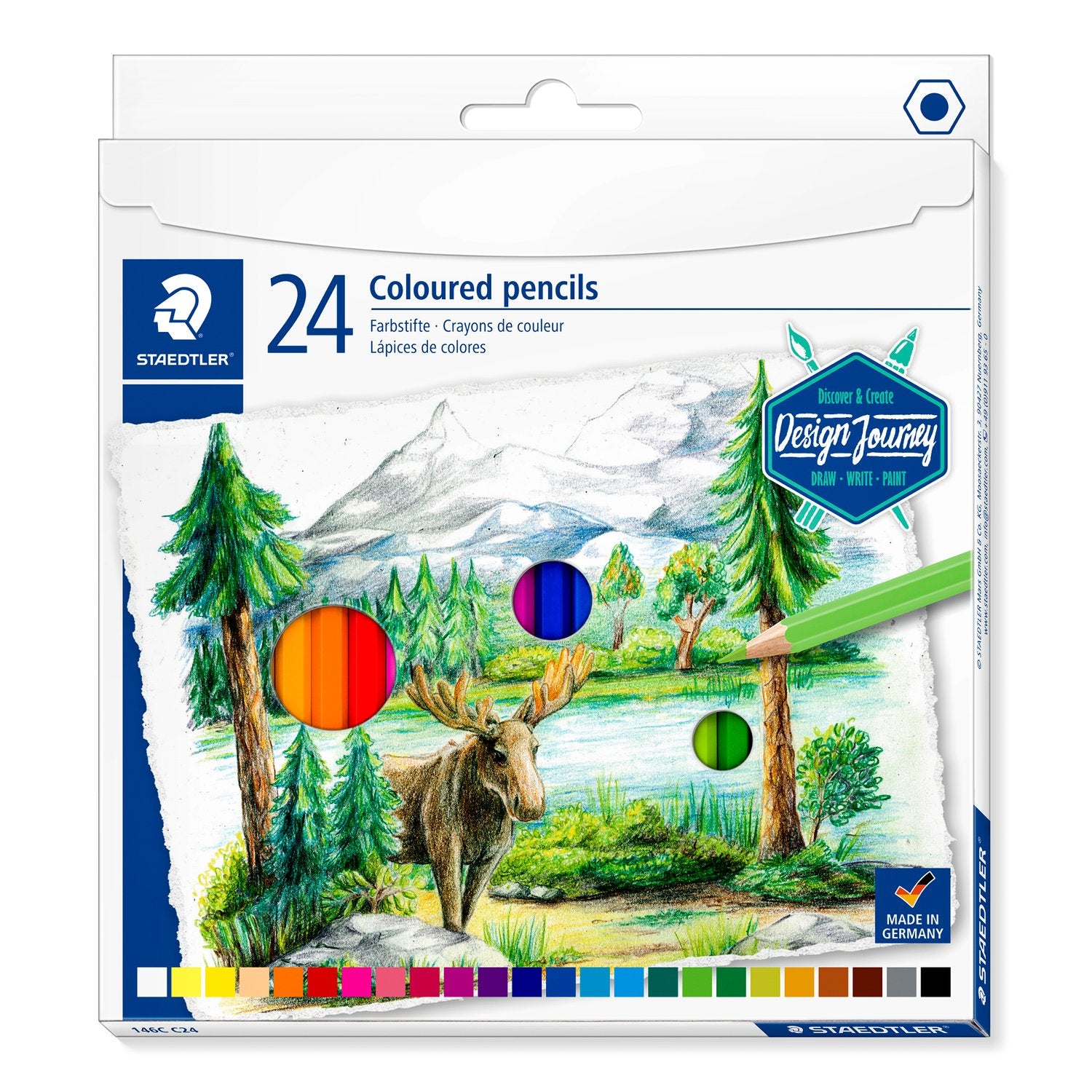 STAEDTLER Matita Colorata Confezione da 24 Pezzi