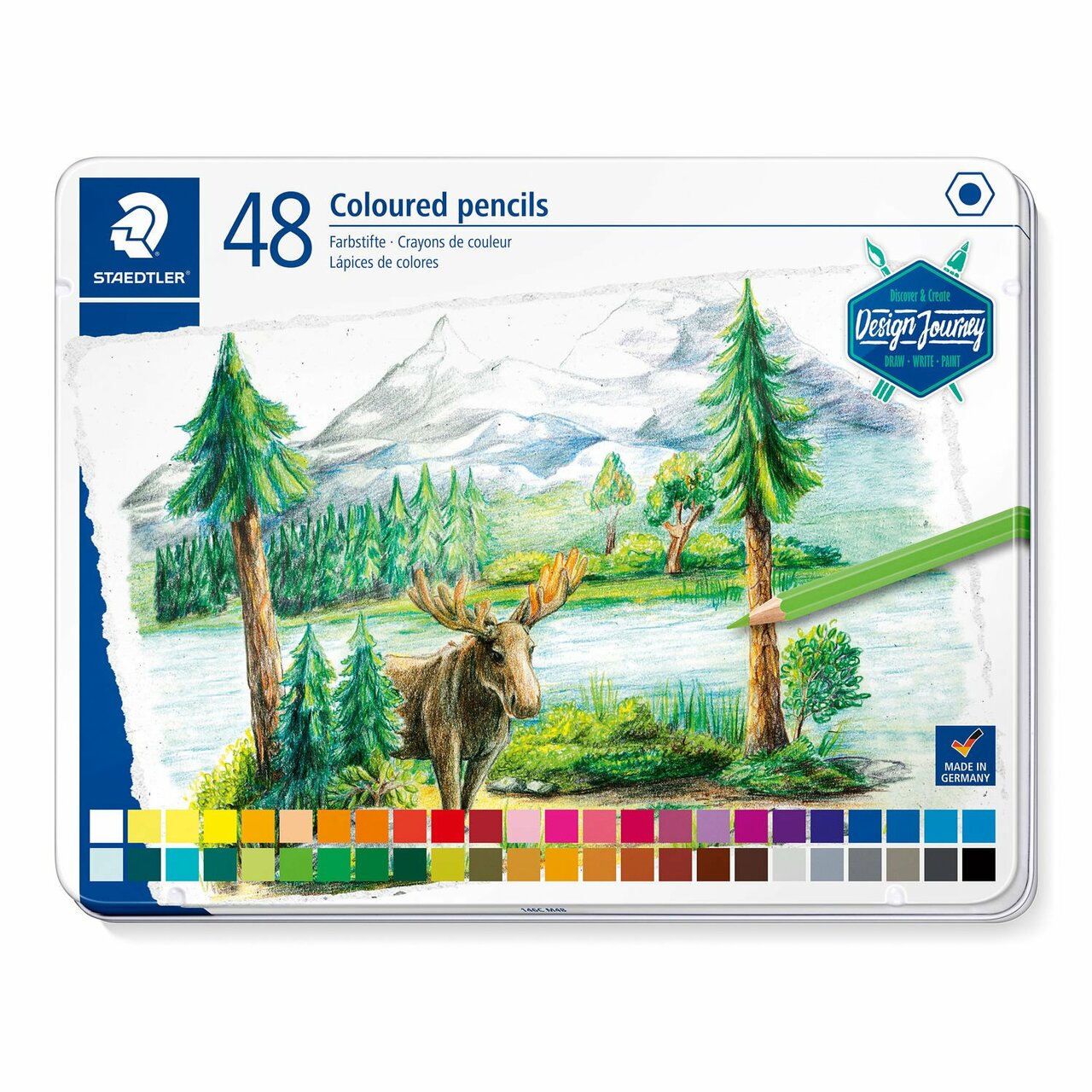 STAEDTLER 146C Matita colorata di alta qualità CF 48 PZ.