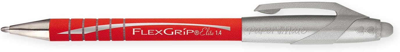 CF 12 PZ Penna sfera a scatto Flexgrip Elite con grip Rosso