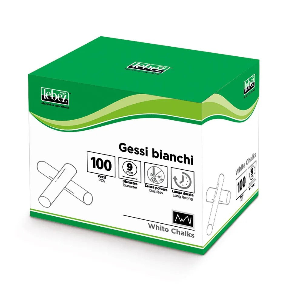 CF 100 PZ GESSI TONDI BIANCHI