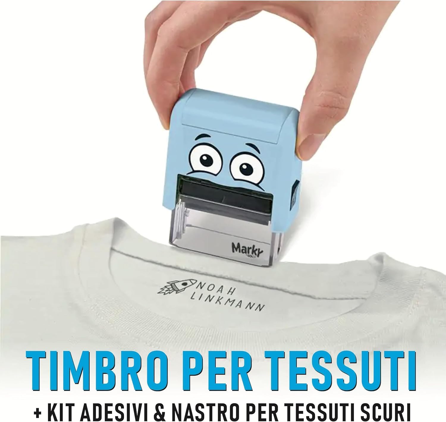 DIY MARKY KIT E/20+ 1MT NASTRO + 20ETICHETTE+SET EMOTICONS