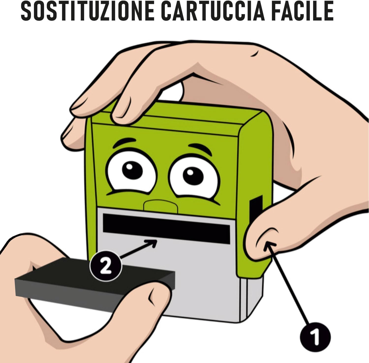 DIY MARKY KIT E/20+ 1MT NASTRO + 20ETICHETTE+SET EMOTICONS