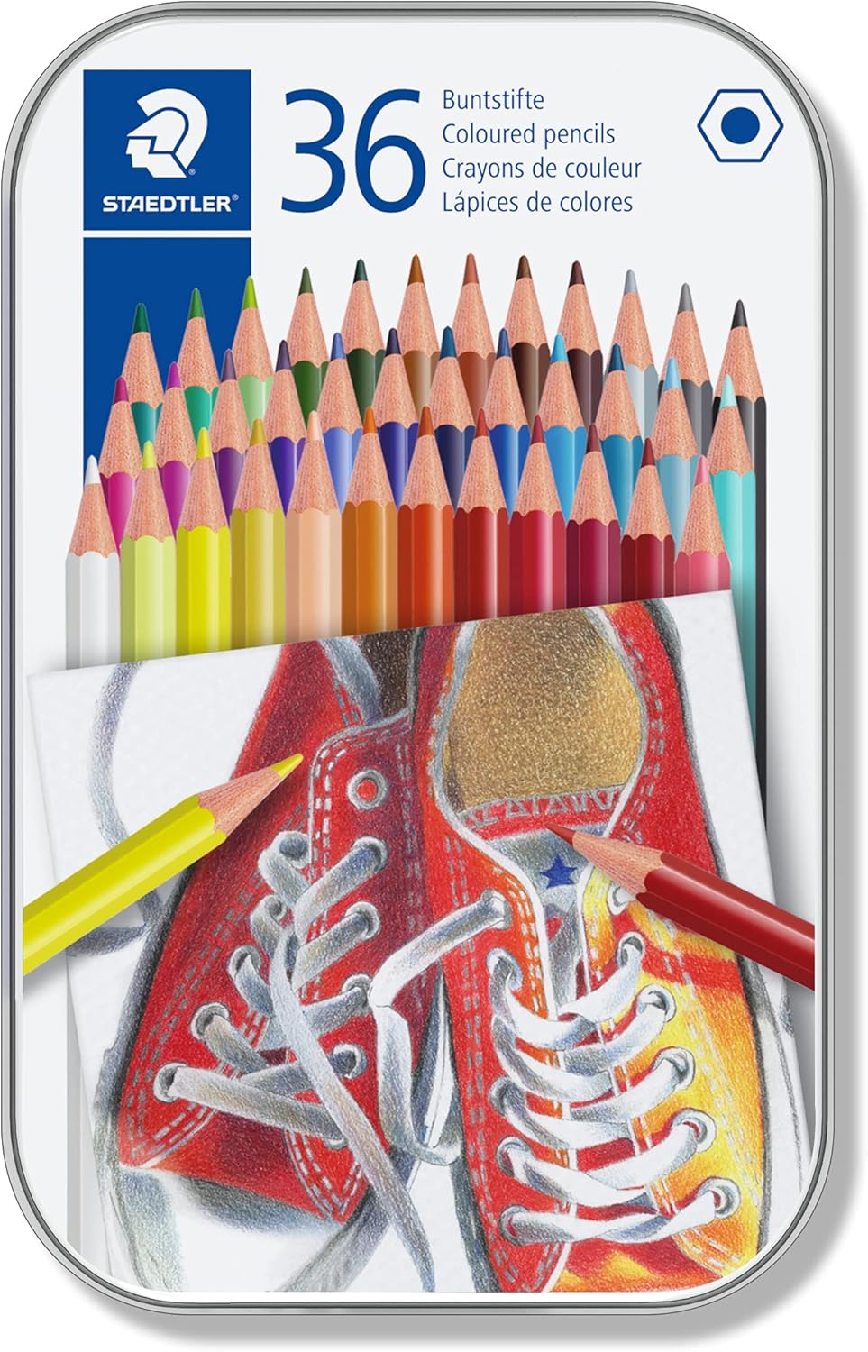 STAEDTLER® Matite Colorate Esagonali – 36 colori