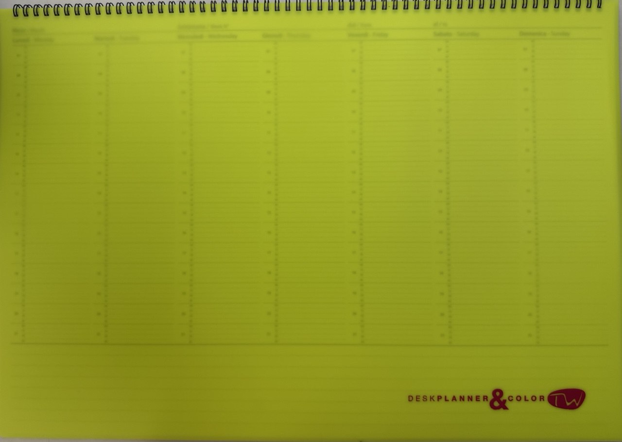 Buffetti - Blocco Da Tavolo Non Datato - Giallo