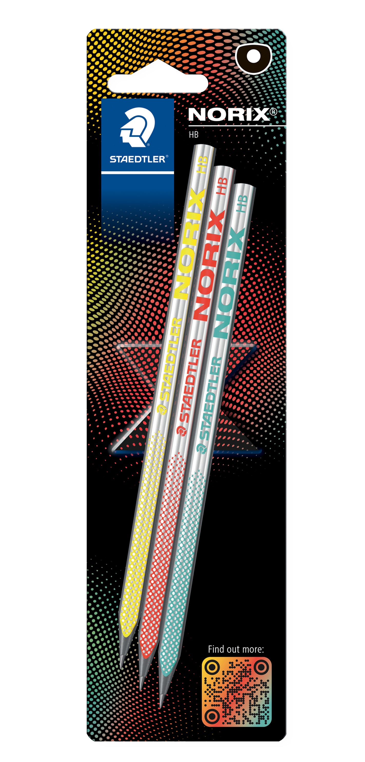 STAEDTLER Matita Norix In Grafite Gradazione HB Blister 3PZ