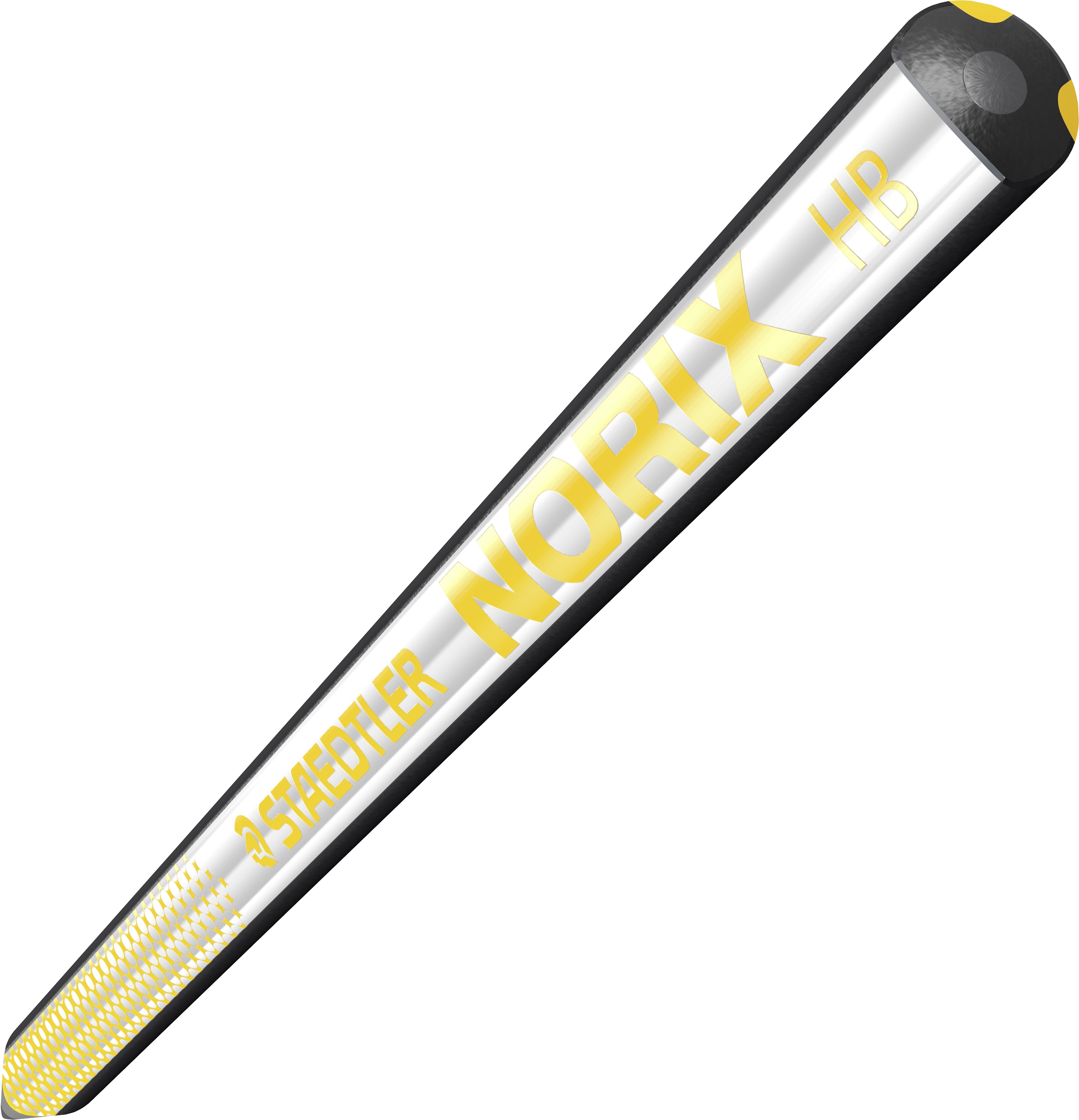 Staedtler Norix Matita HB con Gomma e Temperamatite (Giallo)