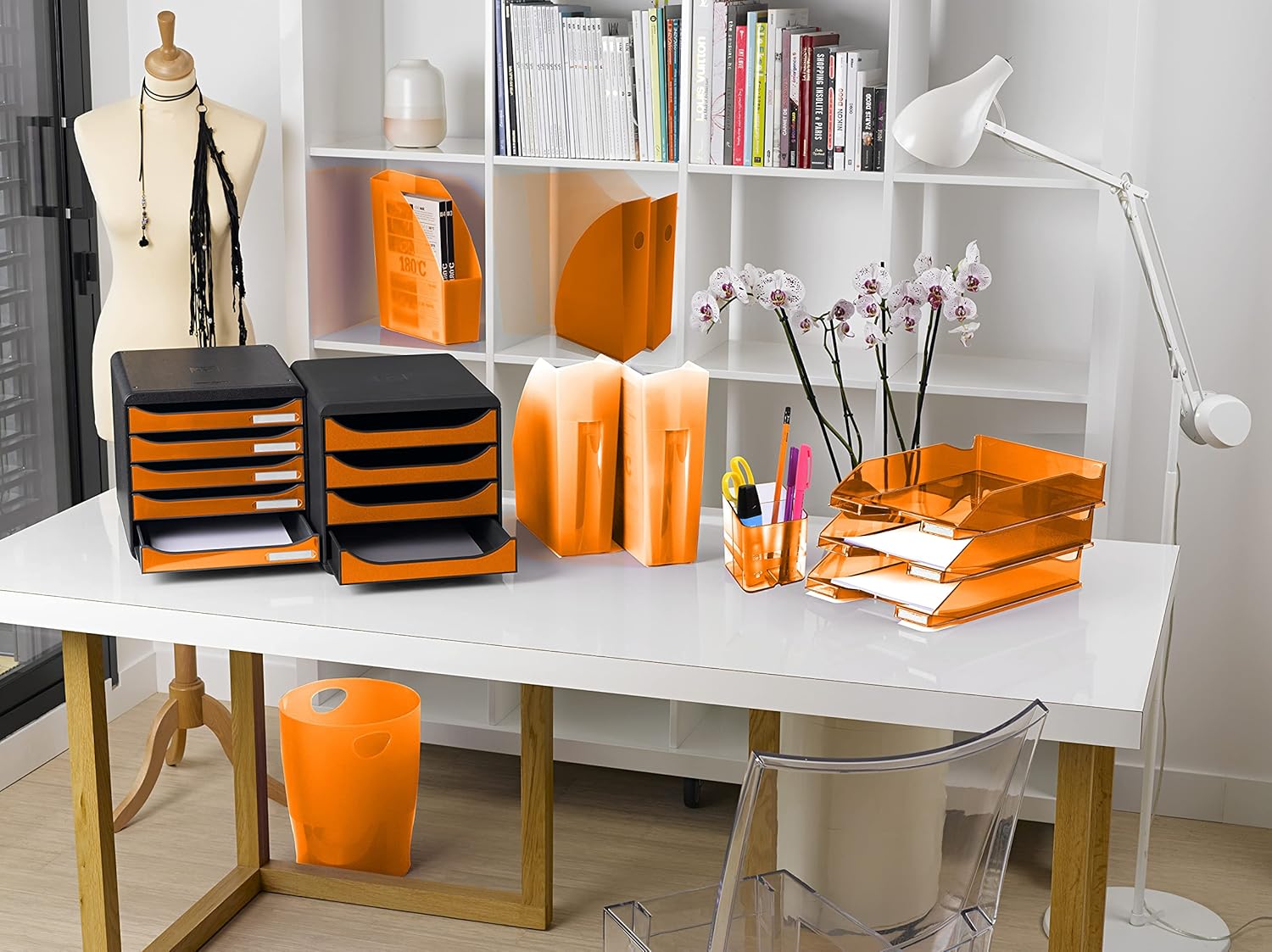 PORTARIVISTE MAG-CUBE IDERAMA - ARANCIO