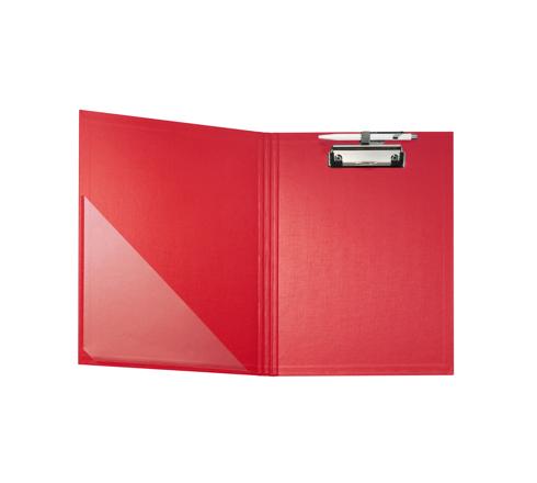Cartella portadocumenti rigida con molla a4 - Rosso