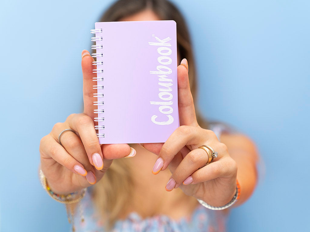 CF 12 PZ Quaderno a spirale A6 pastel quadretti 5MM 80FF