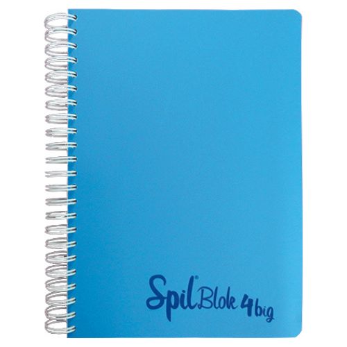 CF 2 PZ QUADERNO SPIRALATO A4 SPILBLOK4BIG FLUO 1 RIGO
