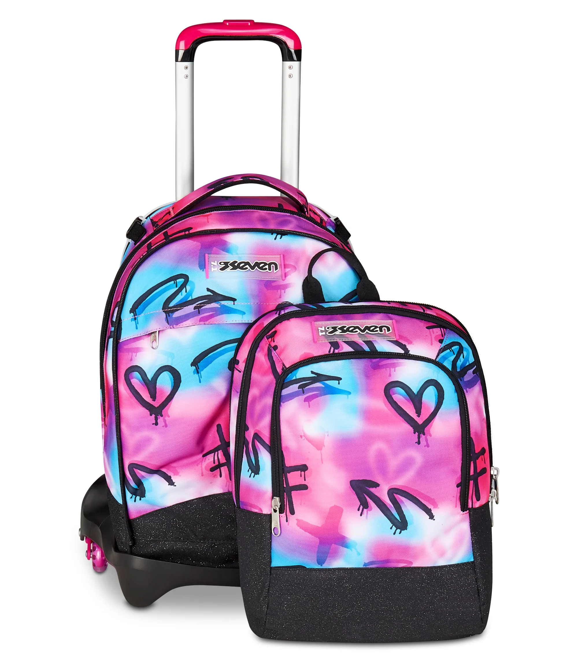 TROLLEY JACK Seven® 3 RUOTE DETACH - SPRINT PAINT GIRL