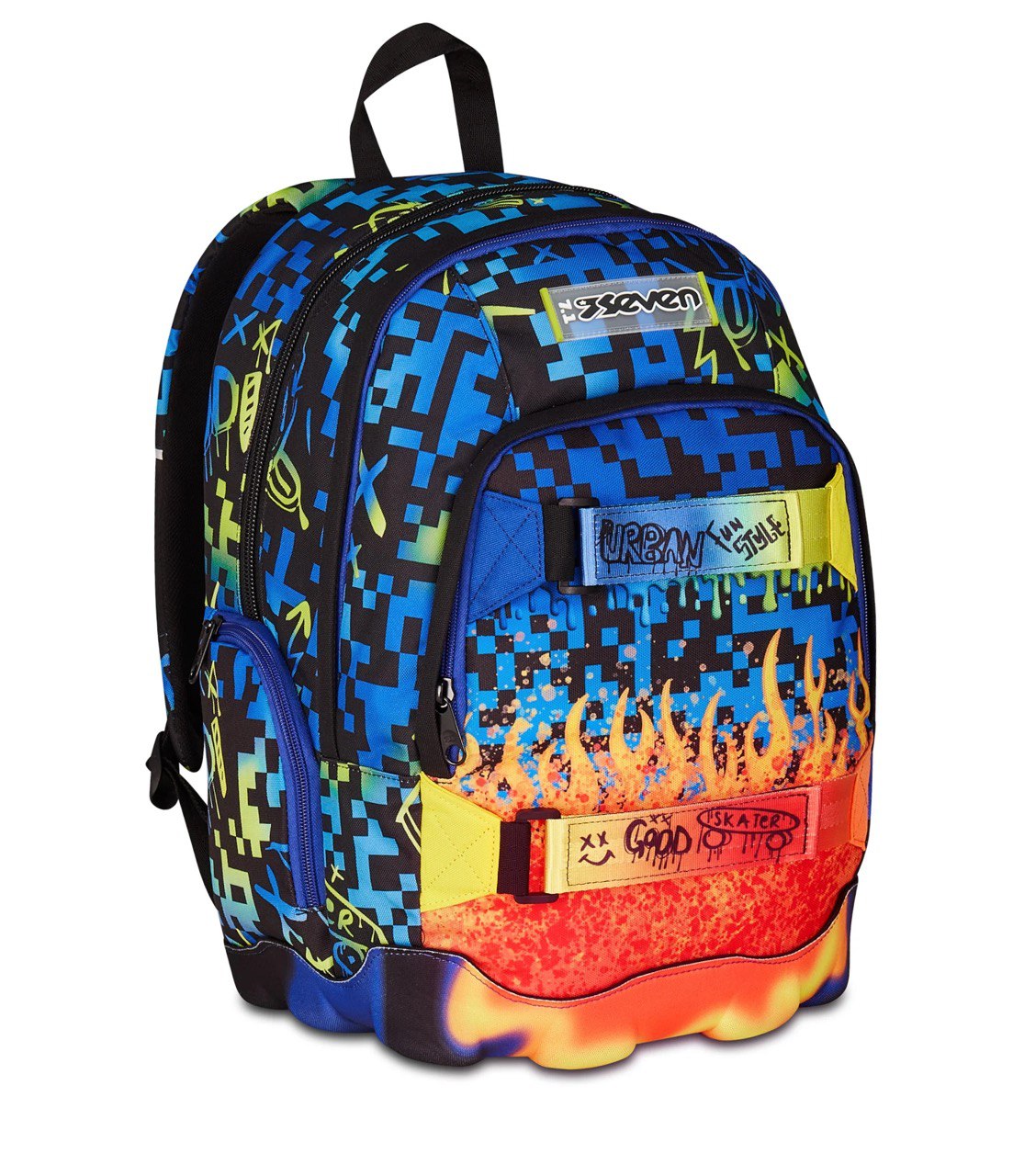 ZAINO Seven® DUAL - SCRIBBLED FLAME