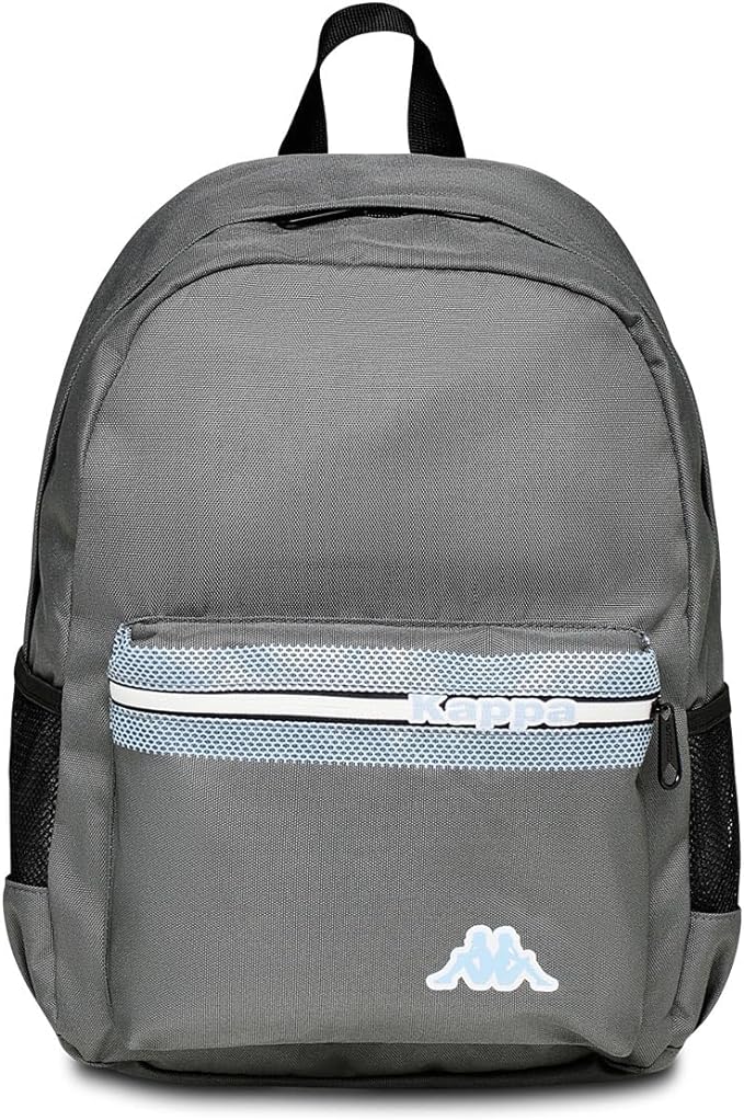 ZAINO SCUOLA DOPPIO SCOMPARTO KAPPA 4 SCHOOL NERO/GRIGIO