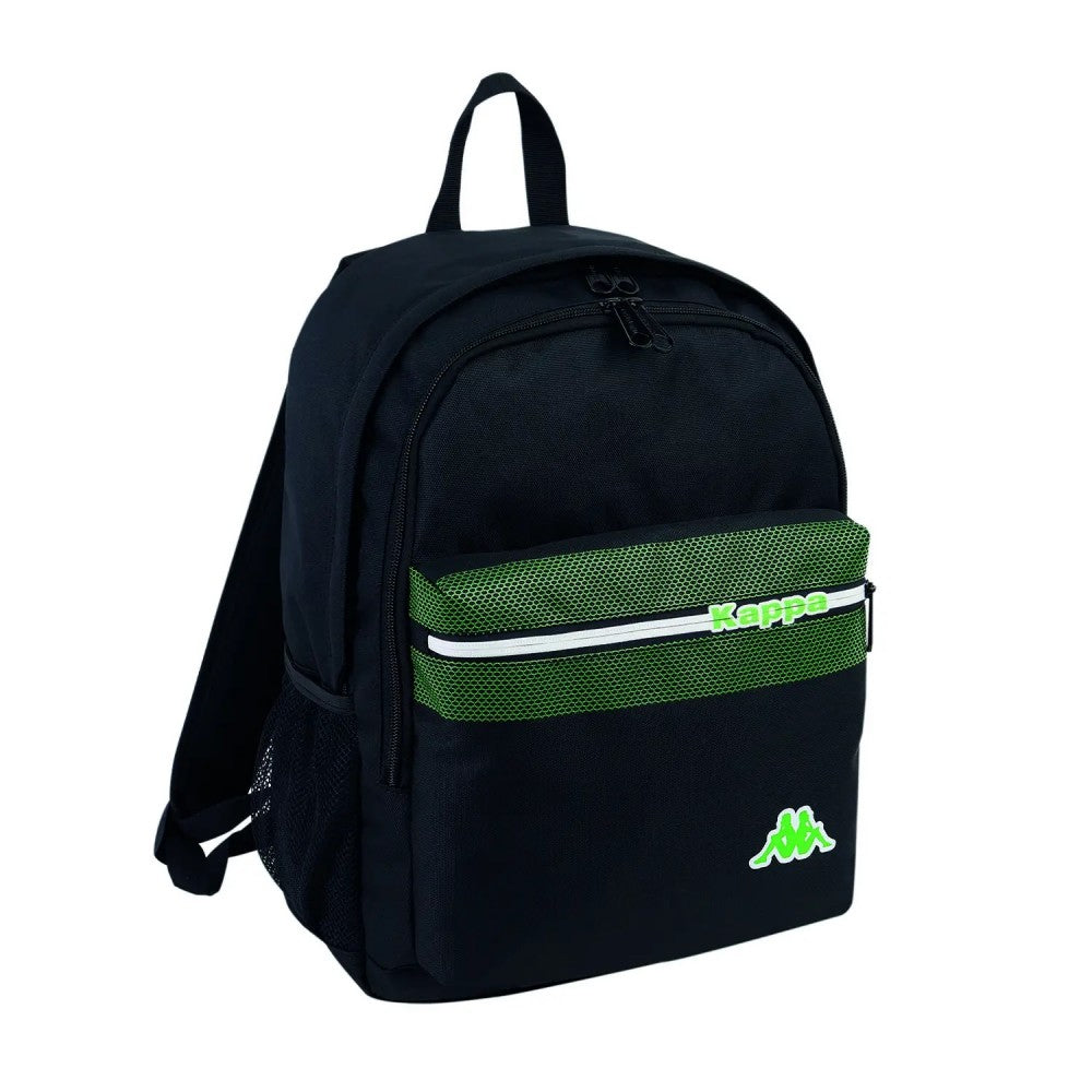 ZAINO SCUOLA DOPPIO SCOMPARTO KAPPA 4 SCHOOL NERO/GRIGIO