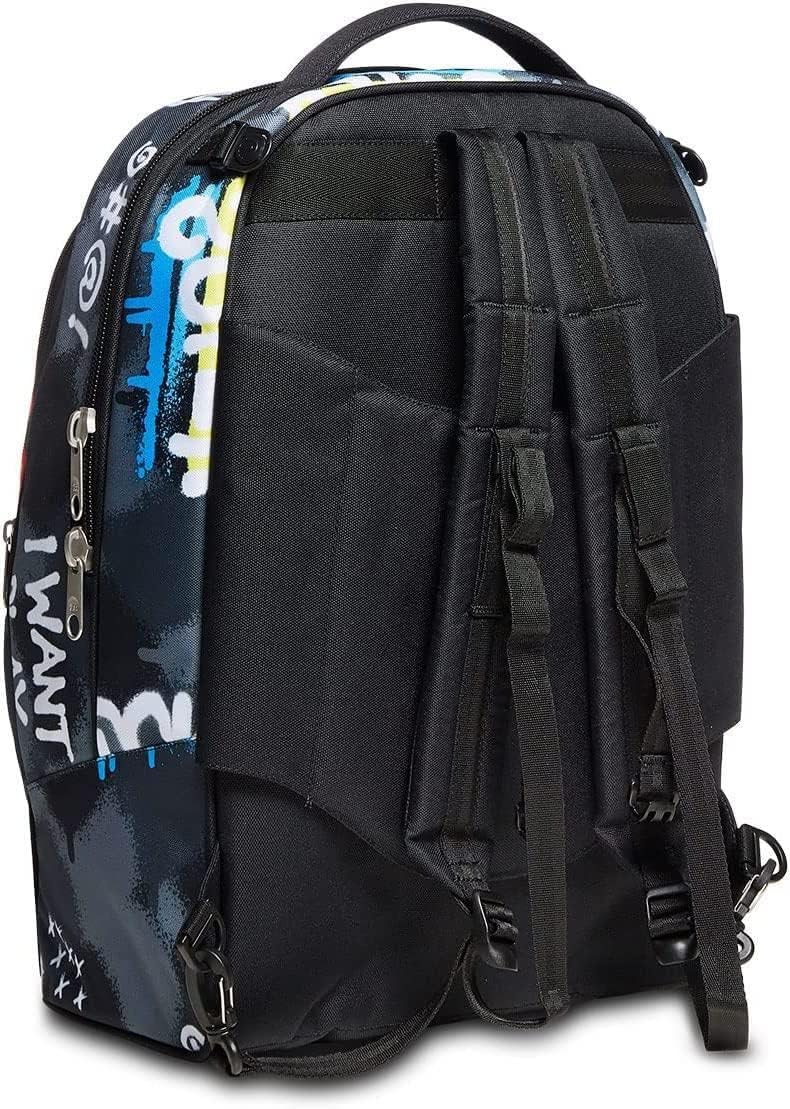 Trolley Scuola Seven Jack 3 Ruote con LED Rock on Boy