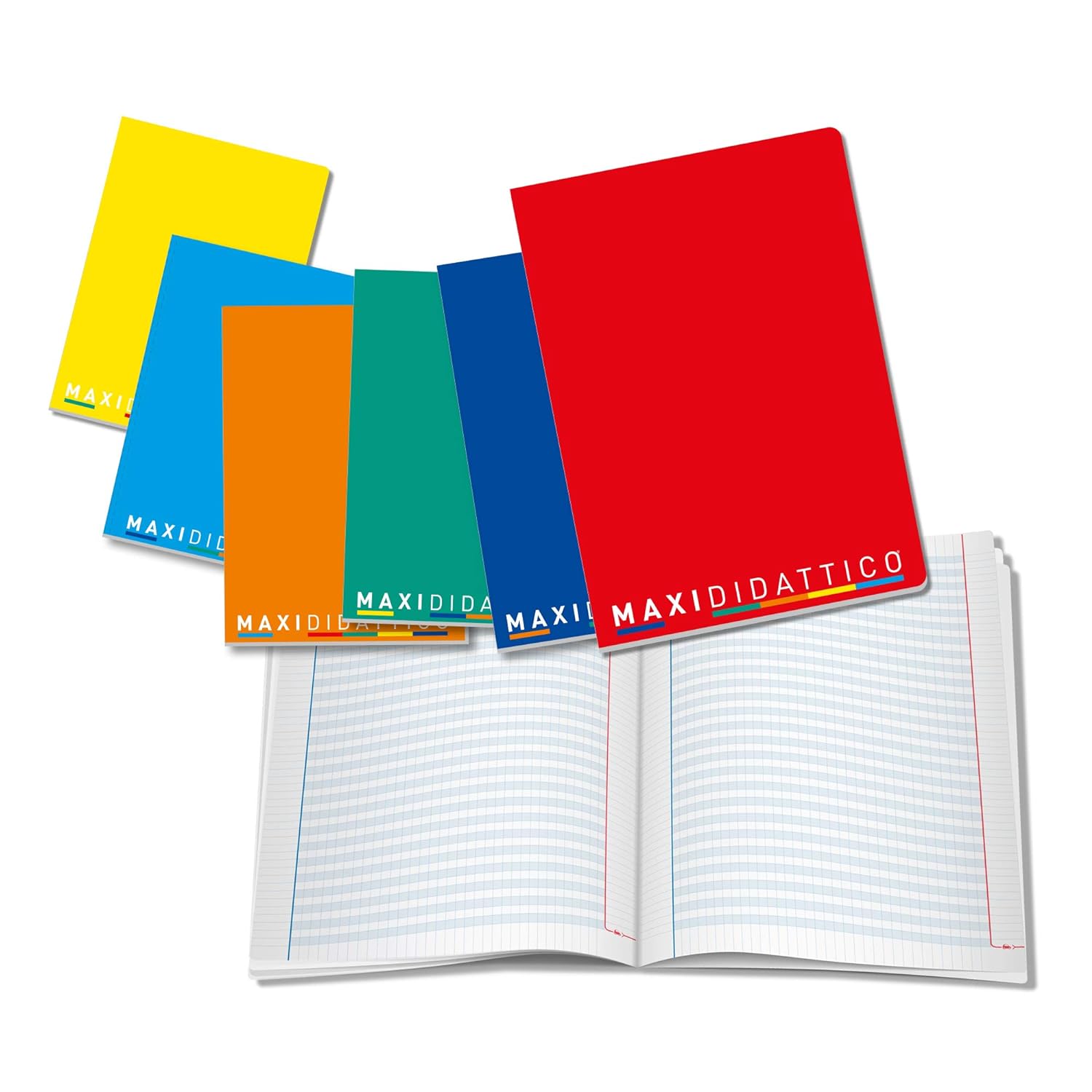 Quaderno MaxiDidattico Rigatura 5MM 80 GR