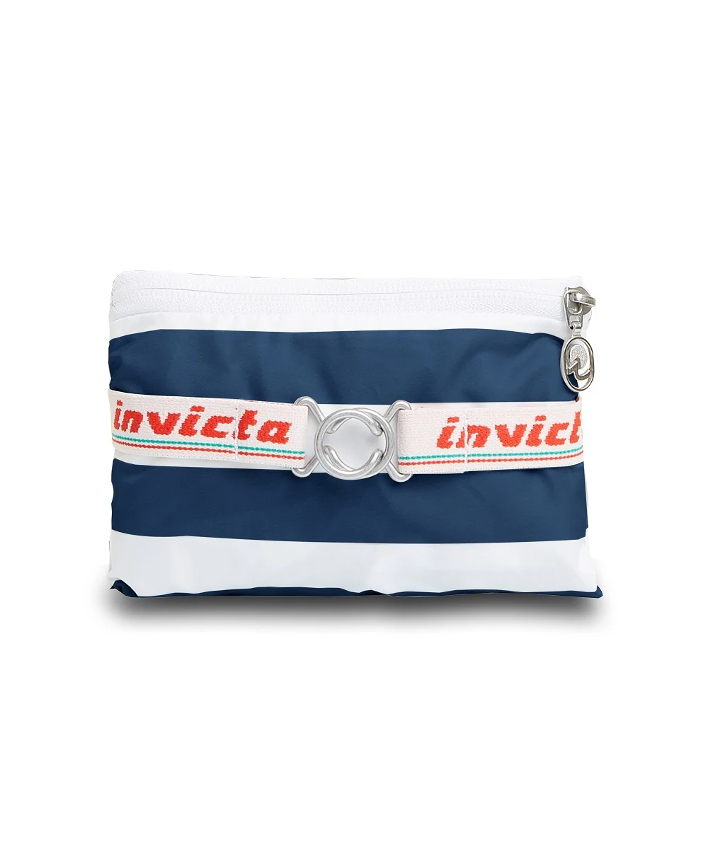 Invicta - ZAINO MINISAC CLASSIC PACKABLE - Blu Scuro/Bianco
