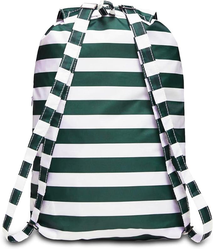 ZAINO MINISAC CLASSIC PACKABLE VERDE SCURO / BIANCO