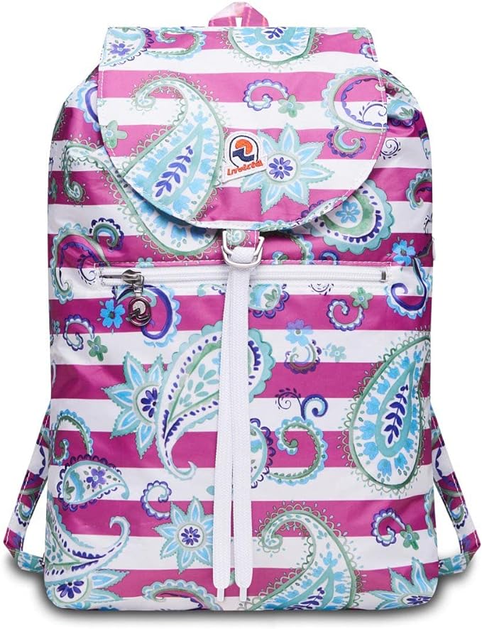 ZAINO MINISAC GRAPHIC PACKABLE STRIPES PASLEY ROSA