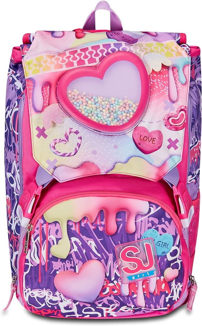 Zaino Scuola Sdoppiabile Big Sj Gang Sphere Full Girl