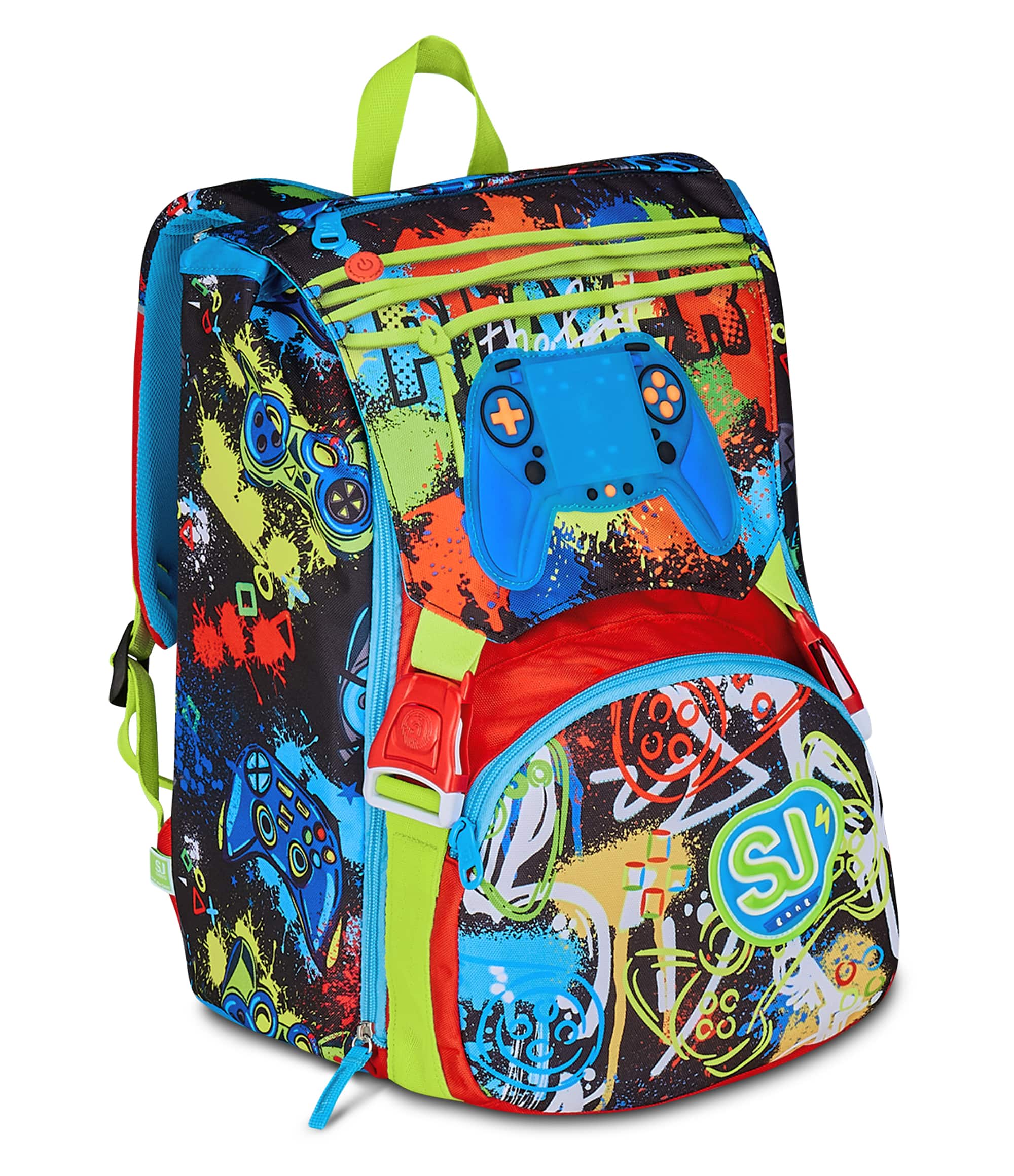 SEVEN ZAINO ESTENSIBILE BIG - GAME LED BOY