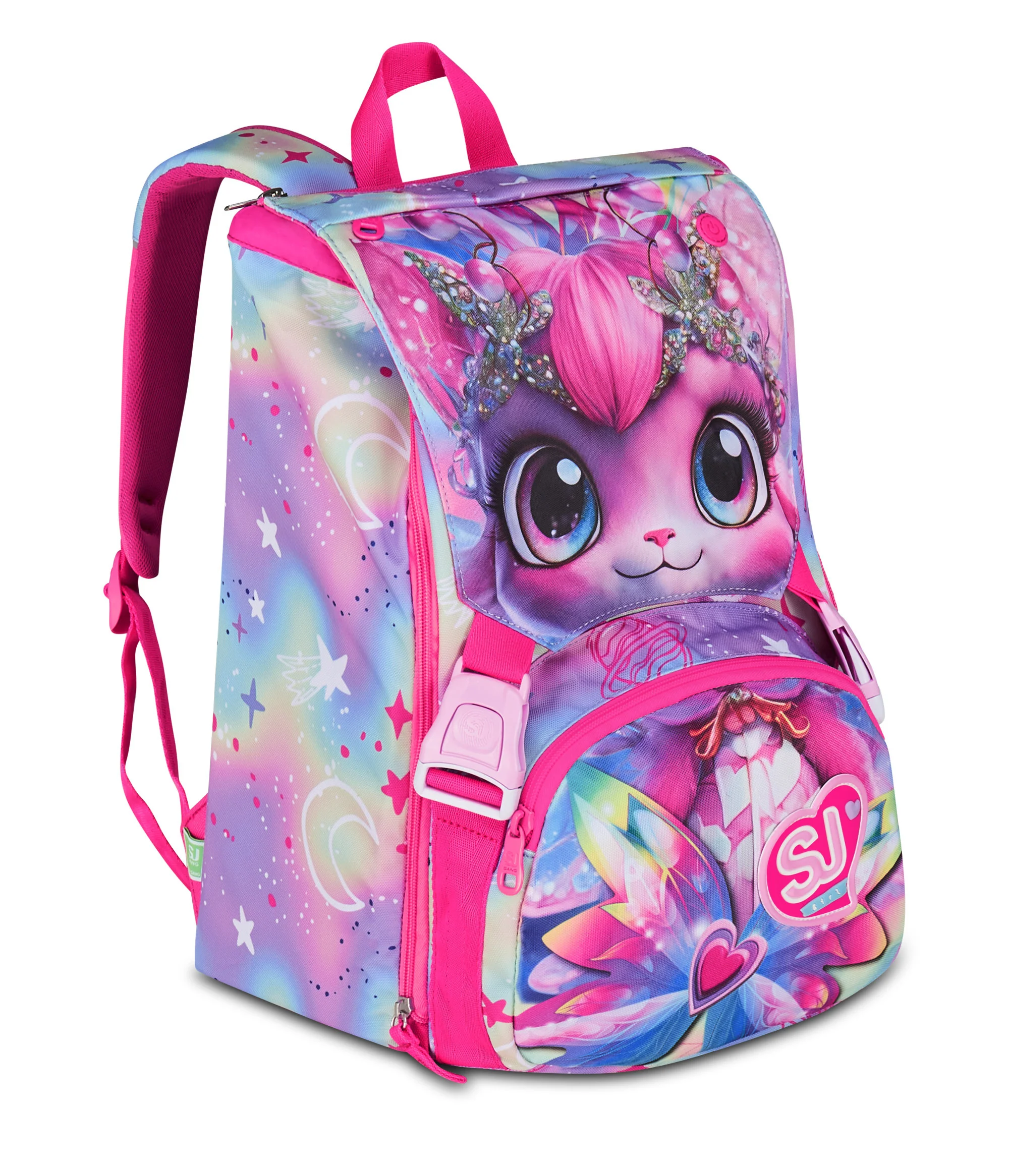 Seven SJ GANG - ZAINO ESTENSIBILE BIG - CAT LED GIRL